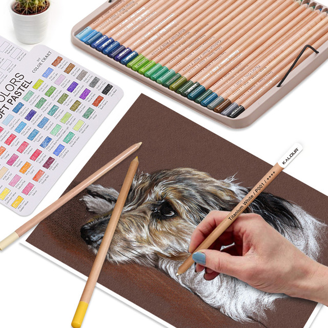 Professional Skin Tints Soft Pastel Colored  Professional Drawing Colored  Pencils - Wooden Colored Pencils - Aliexpress